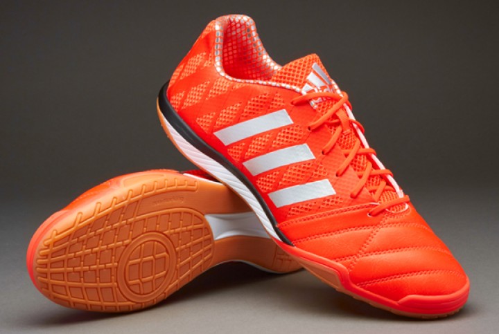 adidas X 15.3 Leather Indoor Football Trainers Mens Orange Futsal Soccer  Shoes | eBay